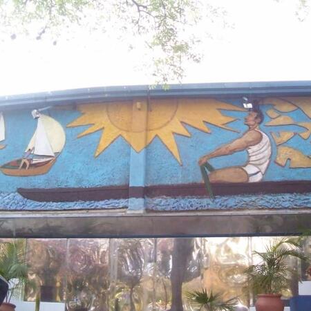 2013 - Octubre - Restauración Mural Club de Regatas - Corrientes (4)